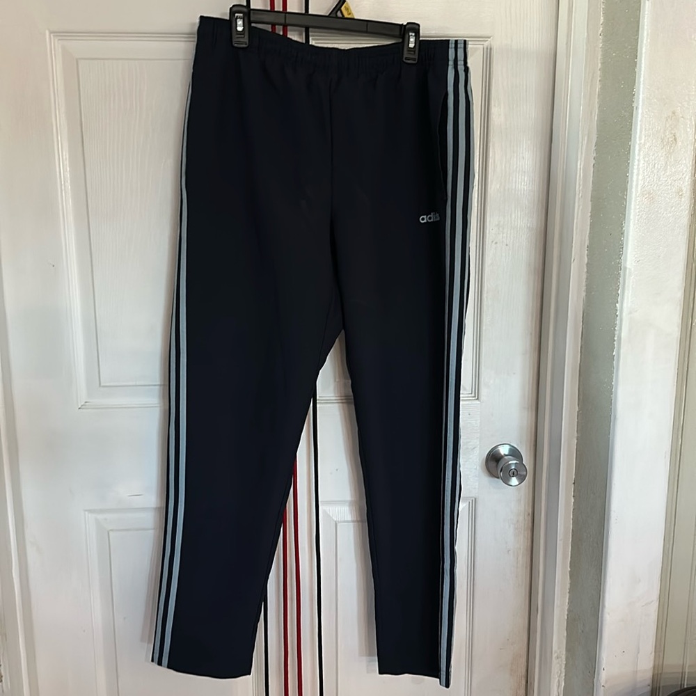 Adidas men’s dri-fit pants, Navy Blue, size XL
